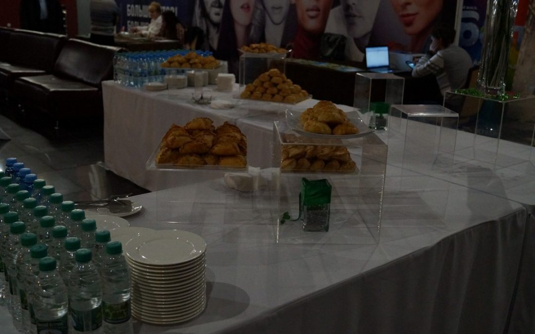 Кофе-брейк на семинаре от компании Basf, декабрь 2016