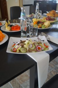 Кейтеринг, VIP обед с элементами банкета, октябрь 2017