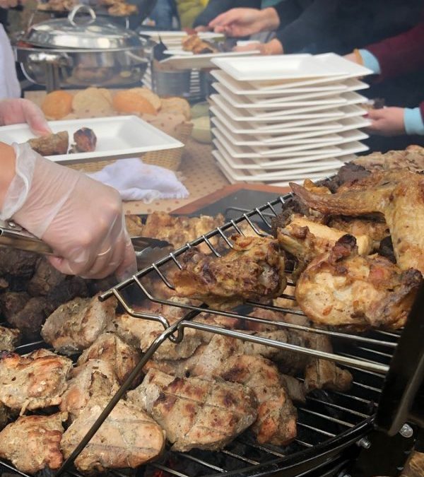 Пикник BBQ в поселке Бавария, октябрь 2019