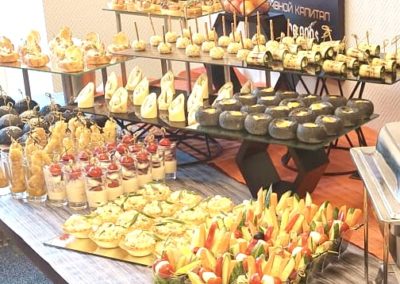 Фуршет welcome в честь открытия офиса, май 2021