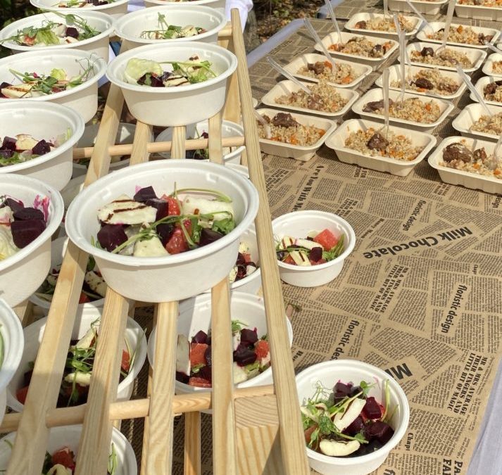 BBQ пикник в глэмпинге для IT компании, август 2021