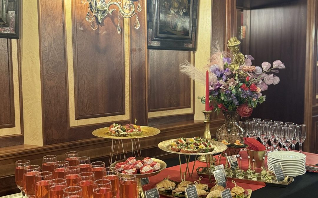 Фуршет welcome на презентации в Доме Приемов ASG, февраль 2026